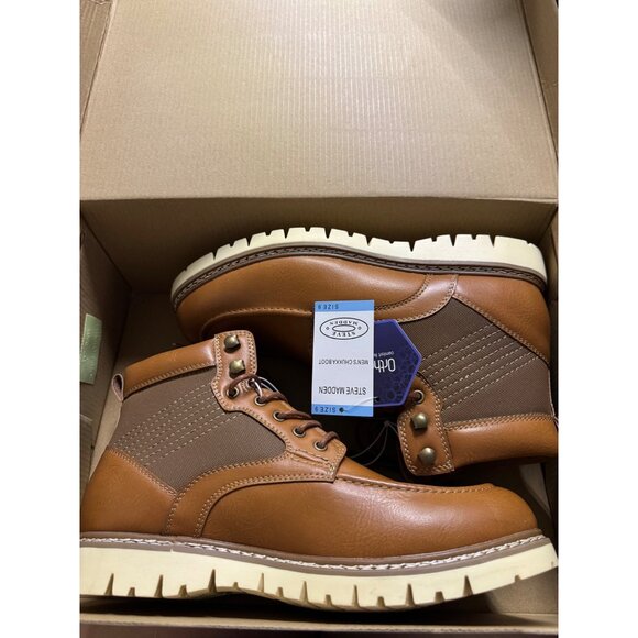 Steve Madden Men' s Brown Chukka Boot Ortholite Sz 9 NWB - Picture 6 of 10